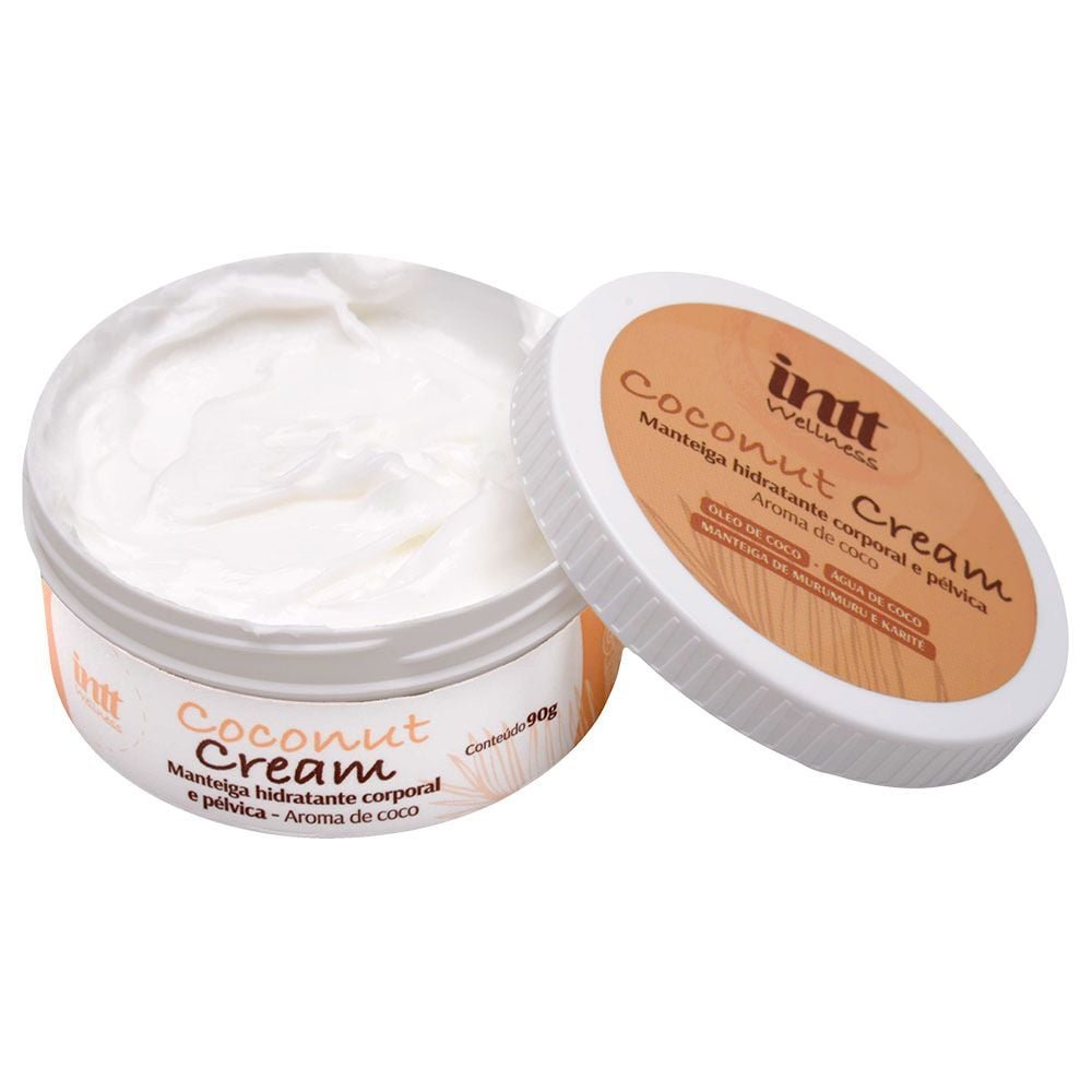 Coconut Cream Manteiga Hidratante Pélvica 90g Intt
