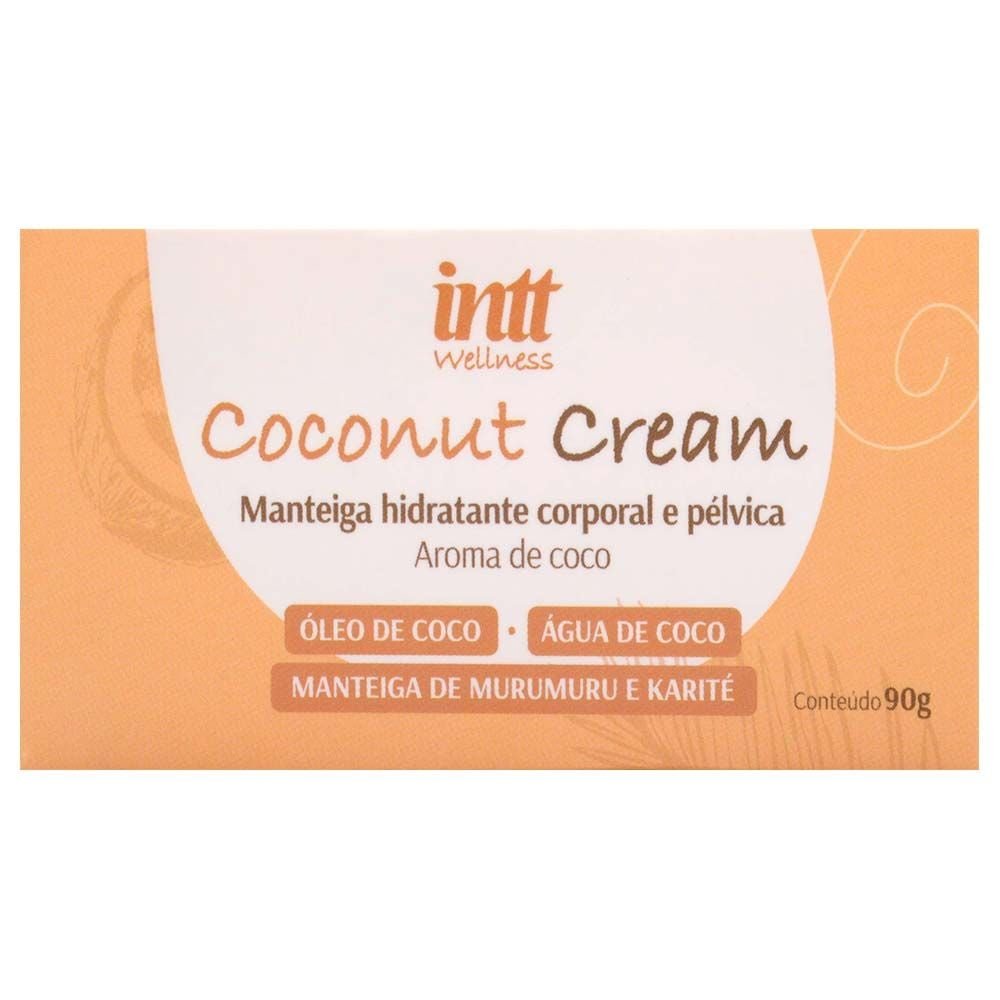 Coconut Cream Manteiga Hidratante Pélvica 90g Intt