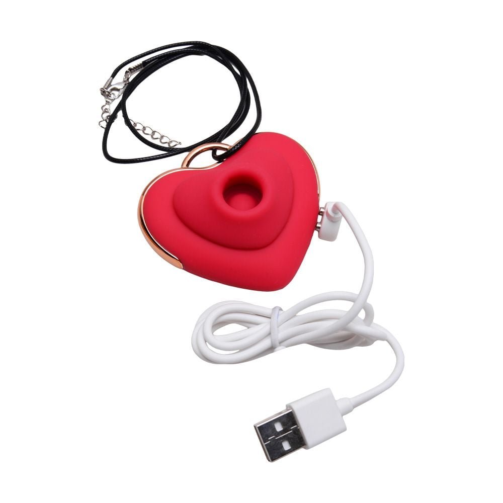 Colar Coração Vibrador Pulsações Vipmix