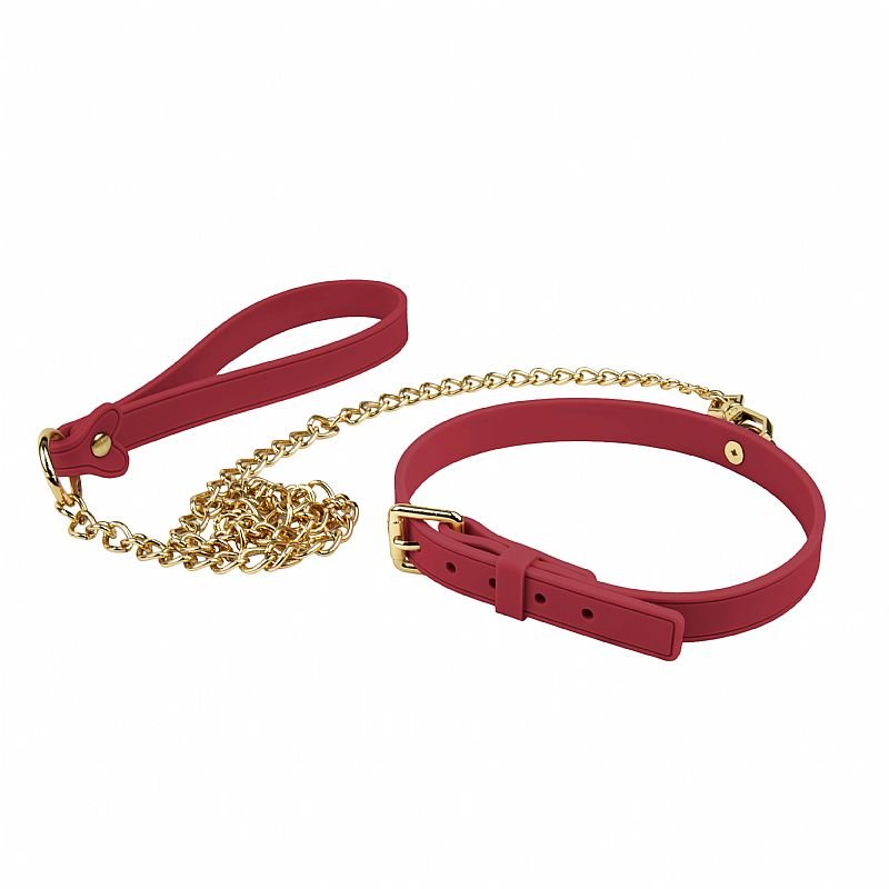 Coleira com Guia - Ardor - Blush
