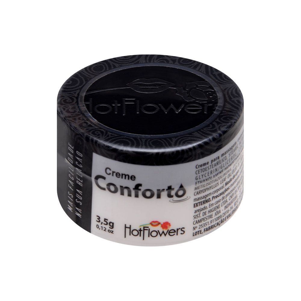Conforto Anal Creme Funcional 3,5g Hot Flowers
