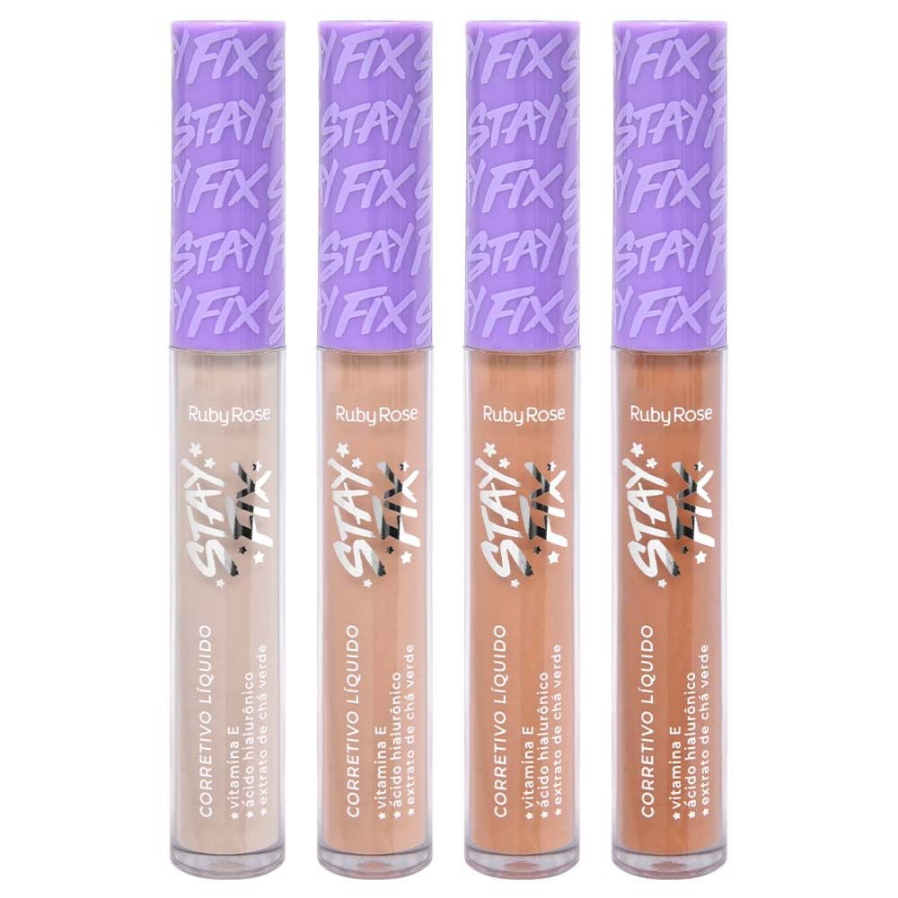 Corretivo Líquido Stay Fix 3,9ml Ruby Rose