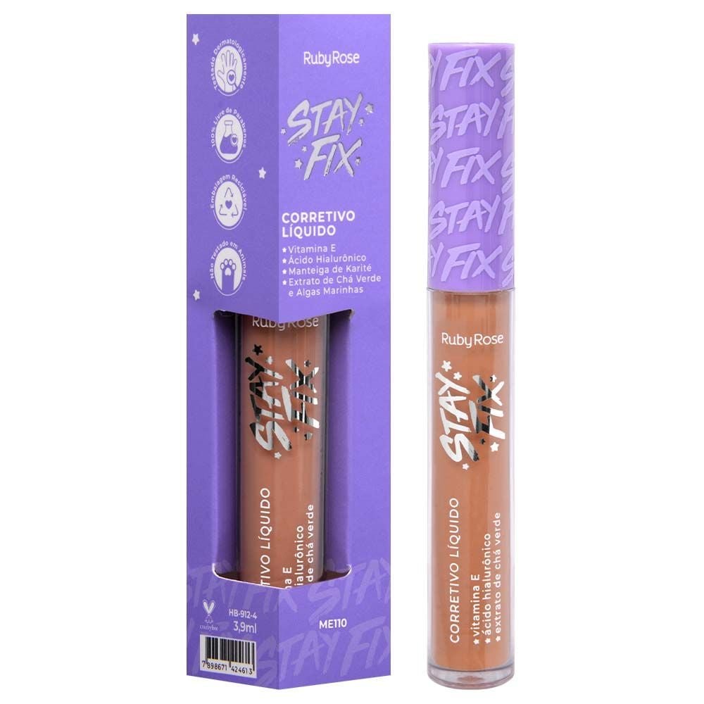 Corretivo Líquido Stay Fix 3,9ml Ruby Rose
