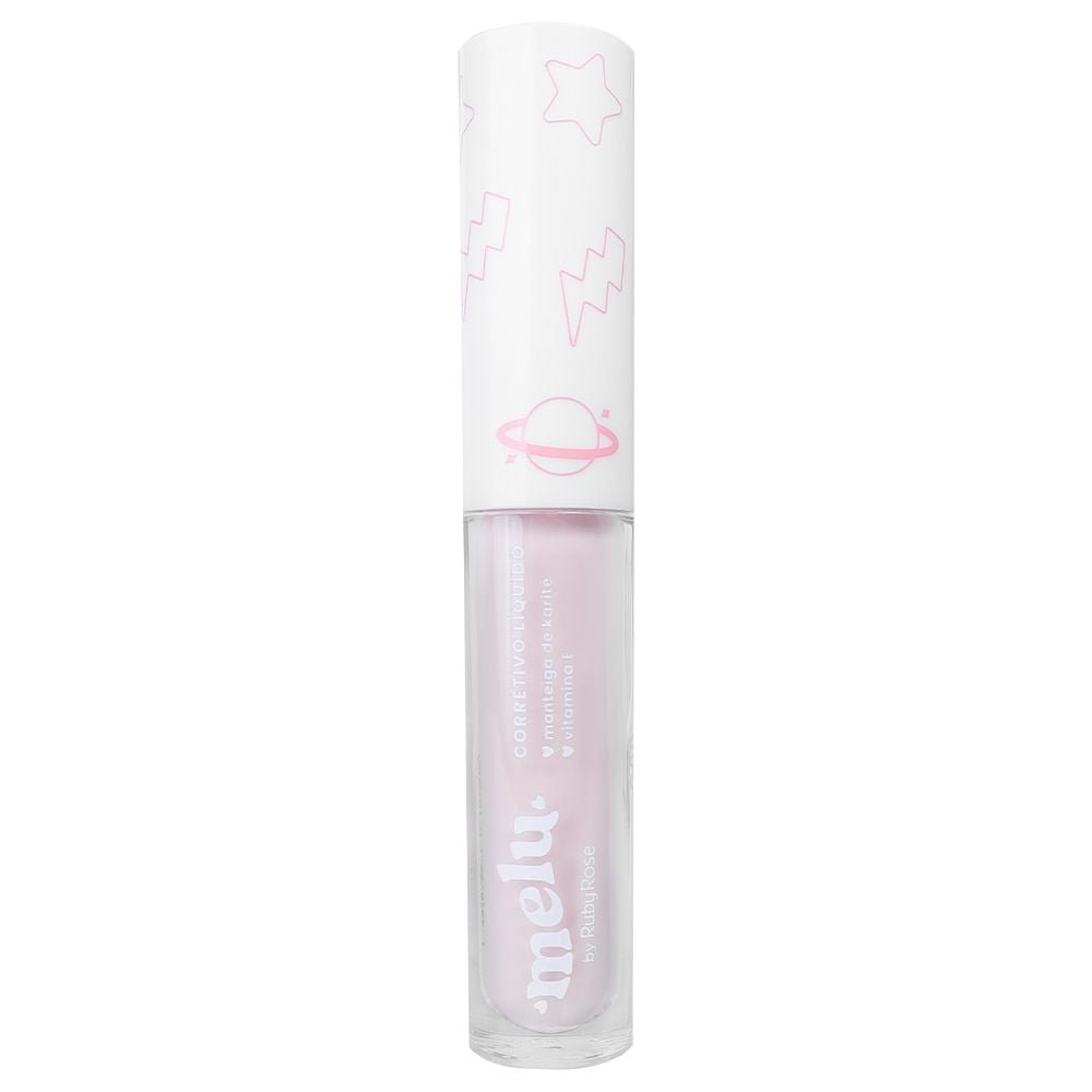 Corretivo Líquido Vitamina E 3,5ml Melu Ruby Rose