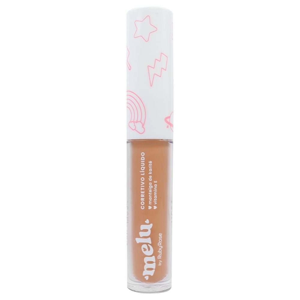 Corretivo Líquido Vitamina E 3,5ml Melu Ruby Rose