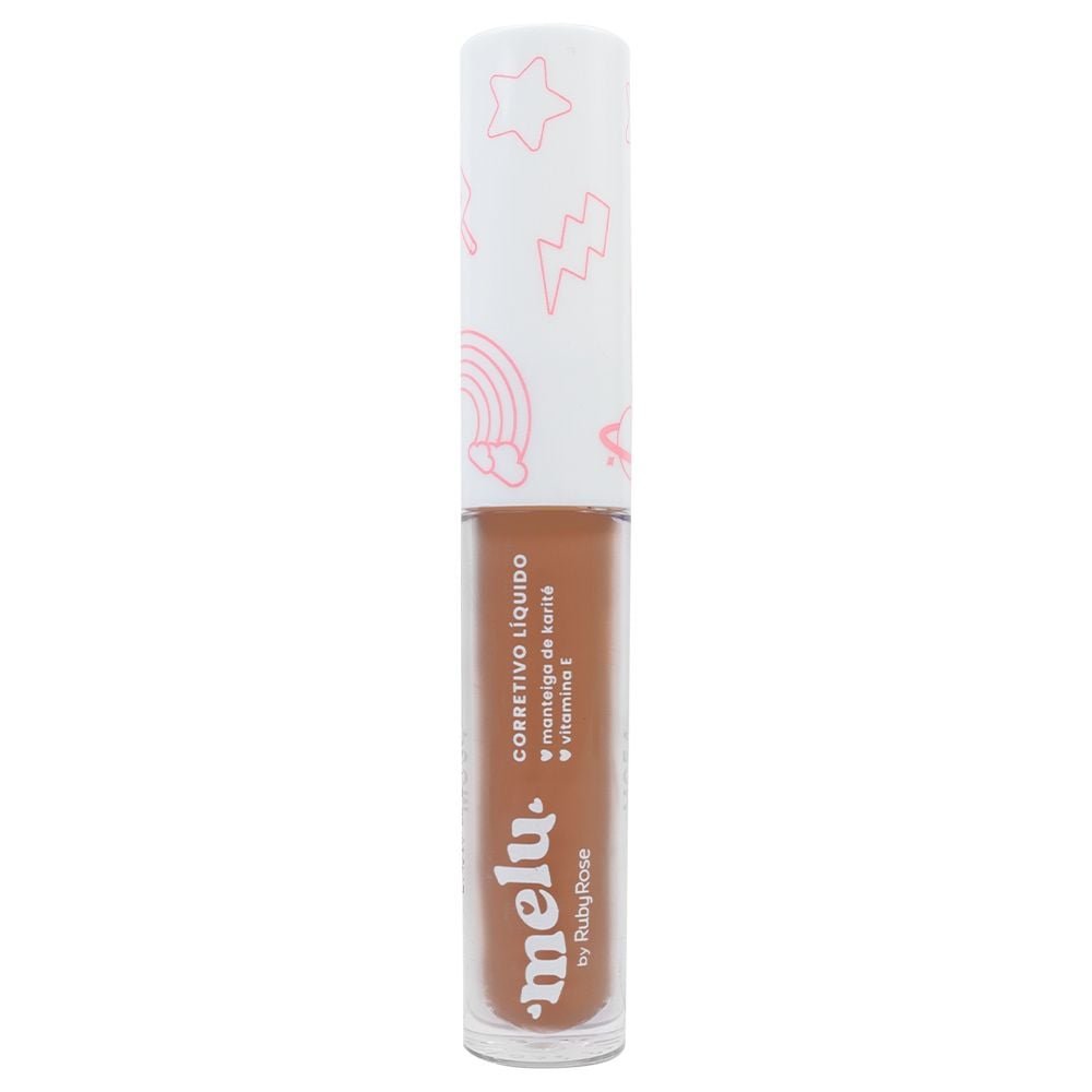 Corretivo Líquido Vitamina E 3,5ml Melu Ruby Rose