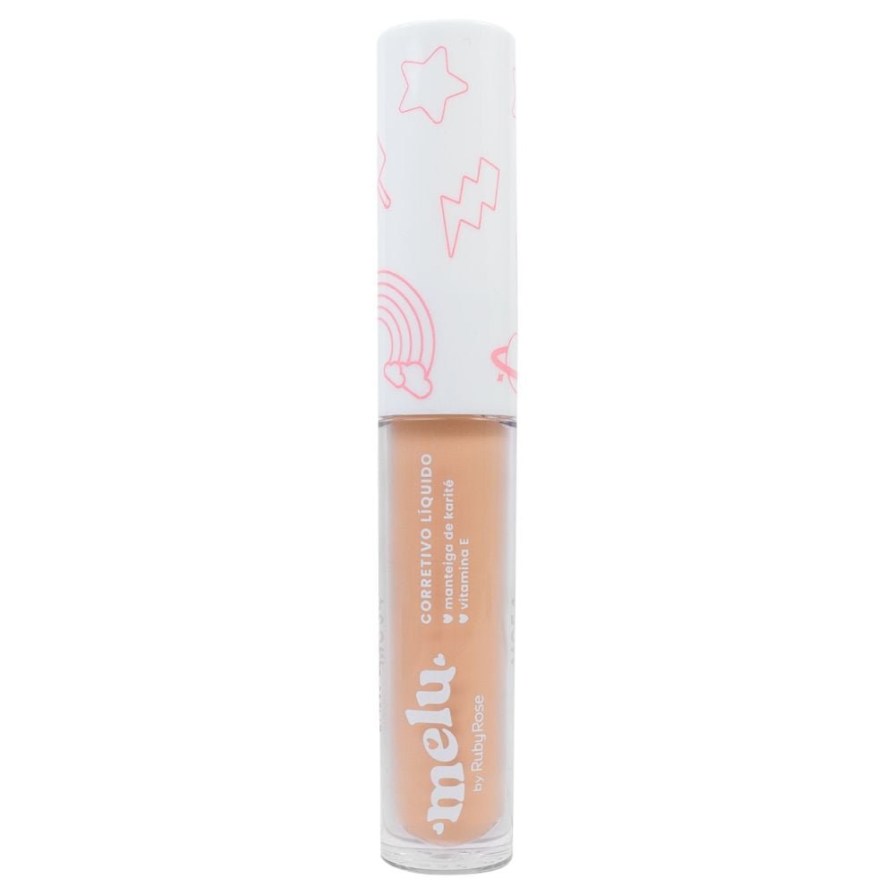 Corretivo Líquido Vitamina E 3,5ml Melu Ruby Rose