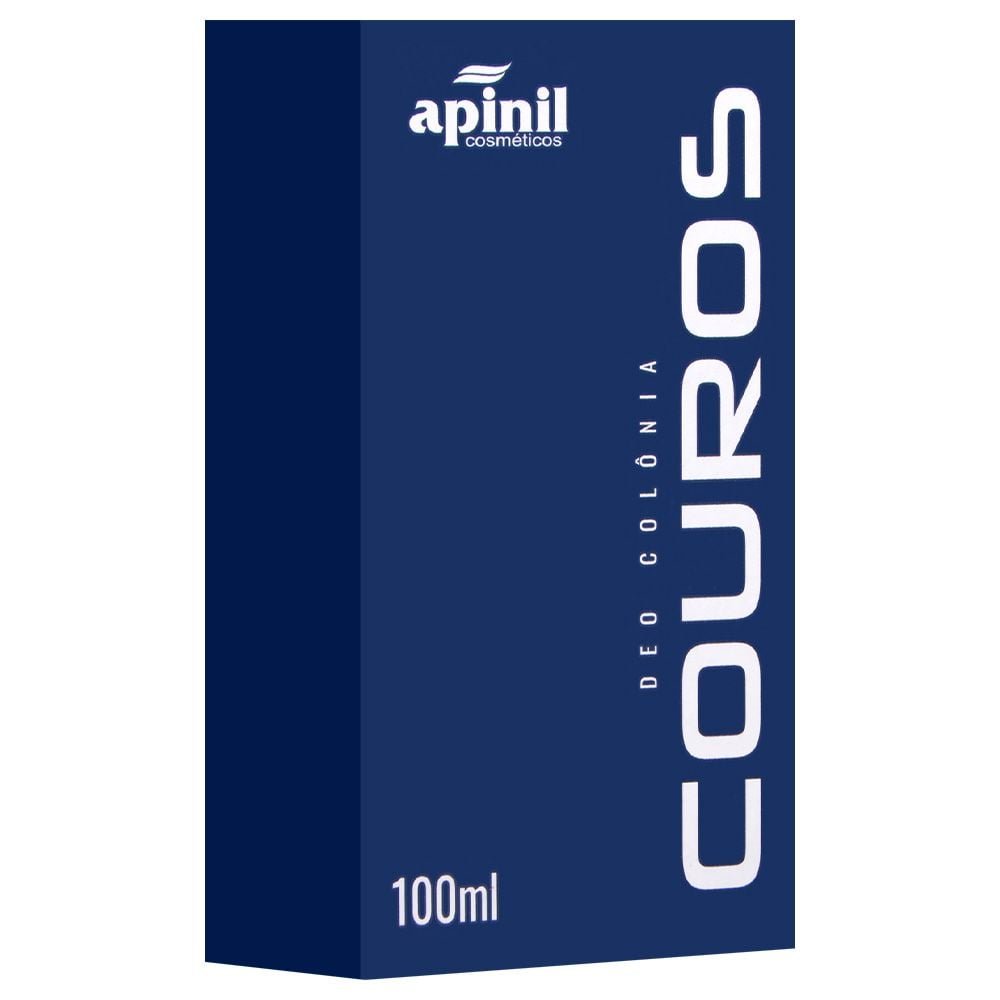 Couros Deo Colônia Masculina 100ml Apinil
