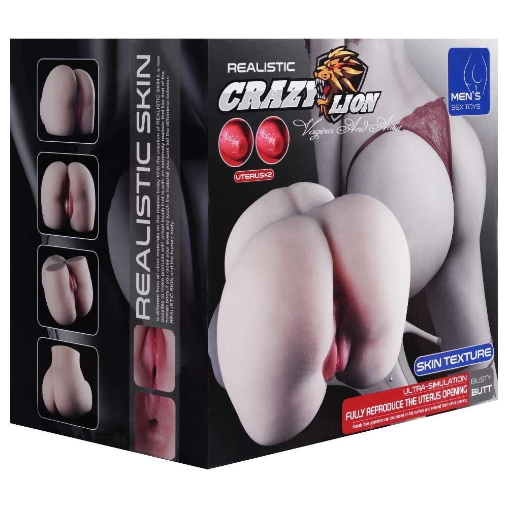 Crazzy Lion Vagina E ânus Masturbador Cyber Vipmix