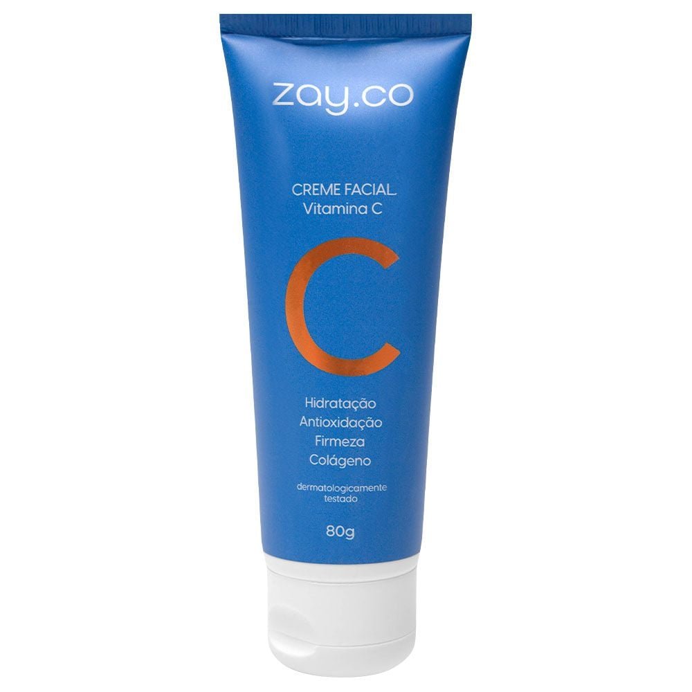 Creme Facial Vitamina C 80g Zayco