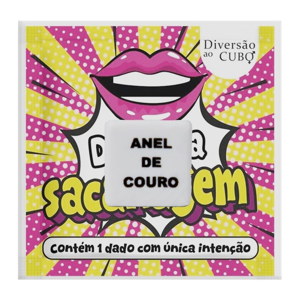 Dado Da Sacanagem Unitário Saq Diversão Ao Cubo
