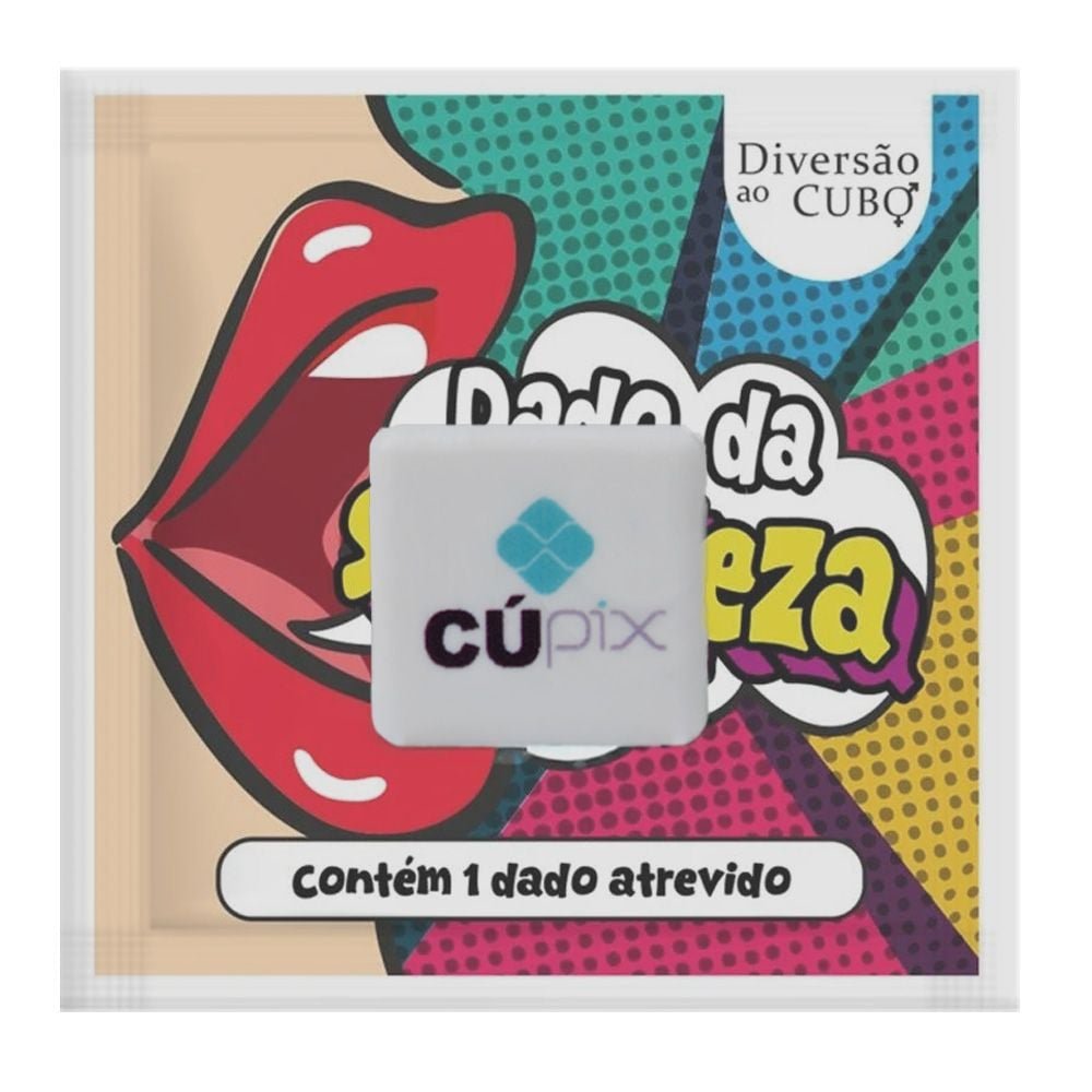 Dado Da Safadeza Unitário Saq Diversão Ao Cubo