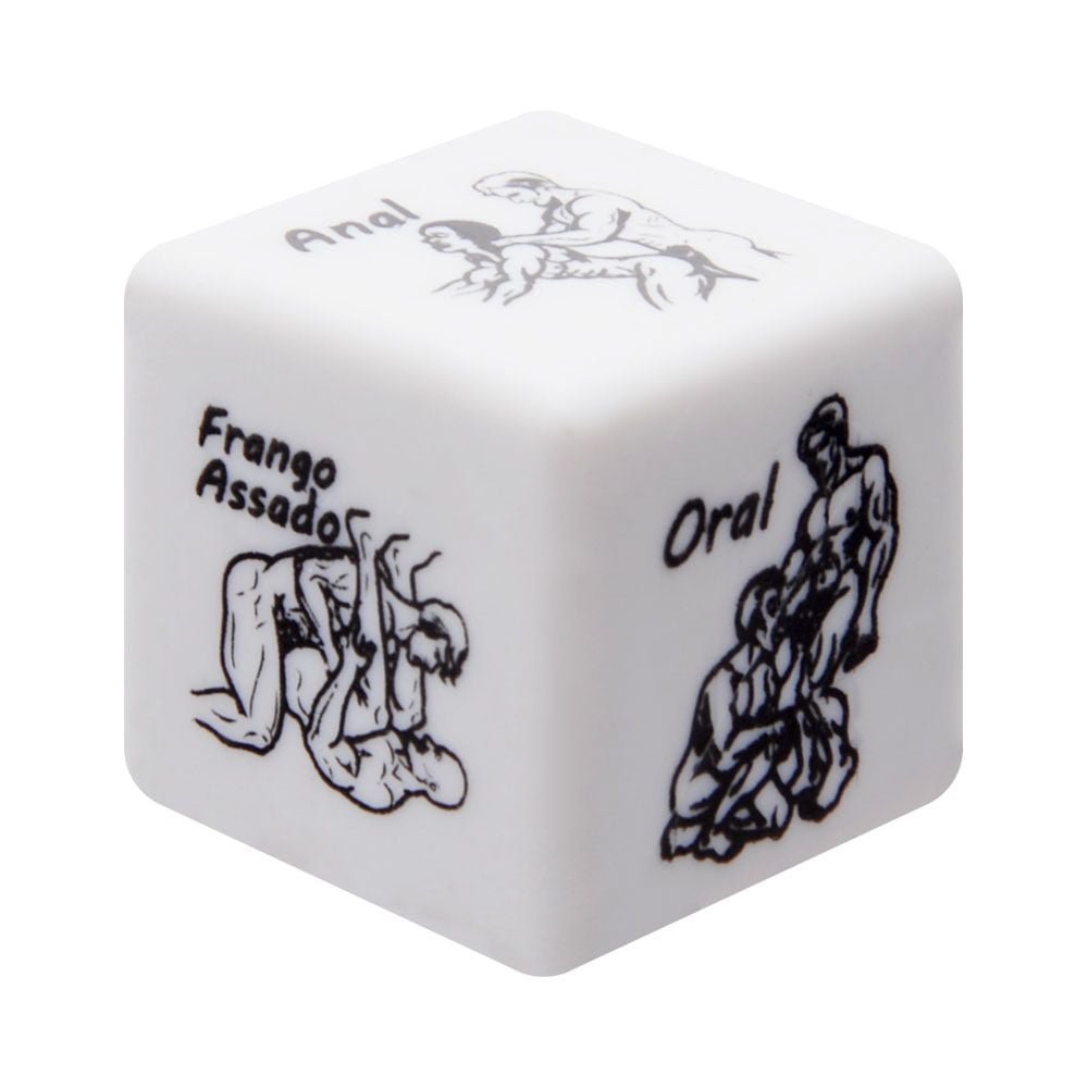 Dado Do Prazer Gay Simples Diversão Ao Cubo