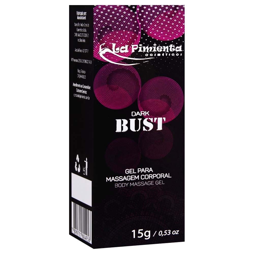 Dark Bust Sensibilizante Mamilos 15g La Pimienta