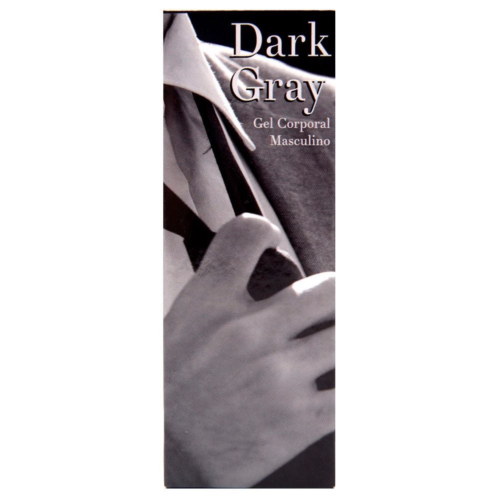 Dark Gray Gel Excitante Masculino 35ml Garji