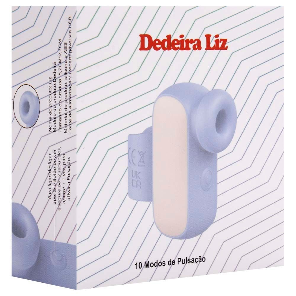 Dedeira 10 Modos Pulsação Liz Sexy Import