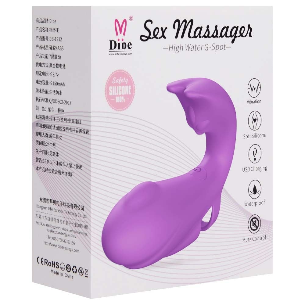 Dedeira 7 Vibrações Sex Massager Vipmix