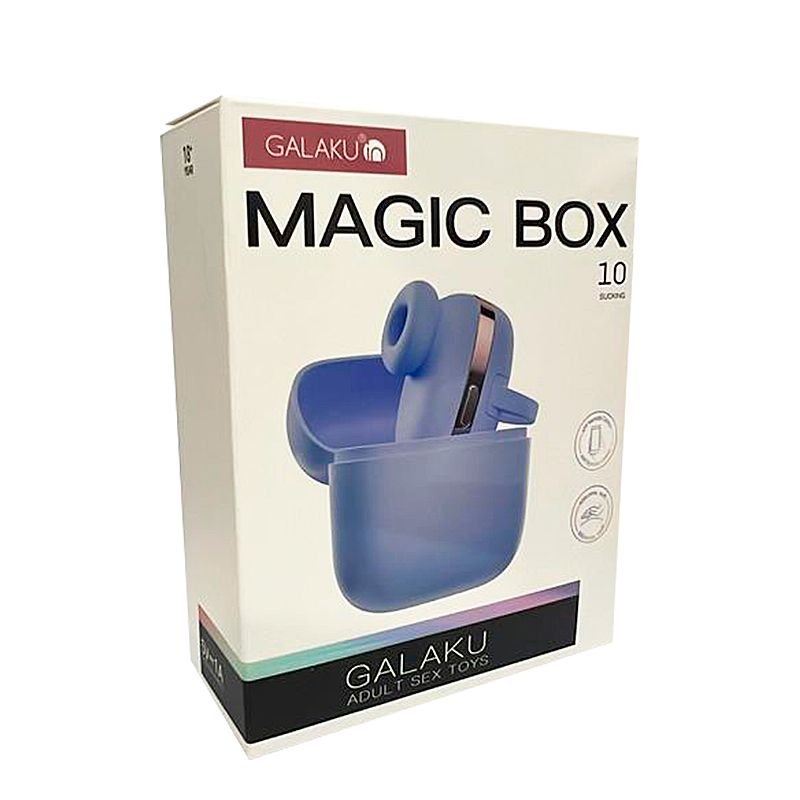Dedeira com Case - Magic Box 5,5 x 3,3cm - App - GALAKU - Bege