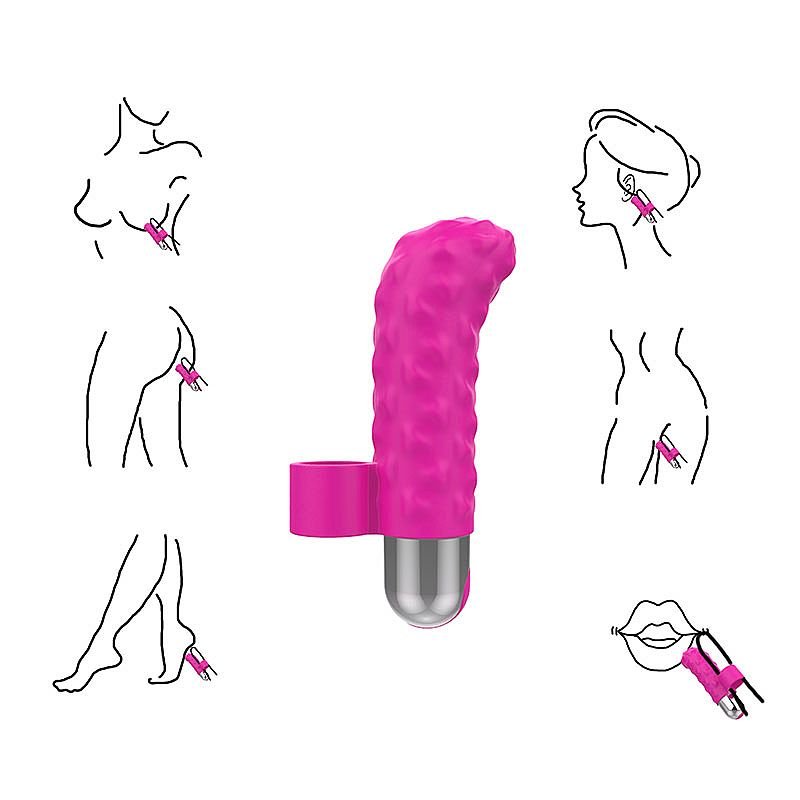 Dedeira com textura - Vibrador de clitóris - Green Baby