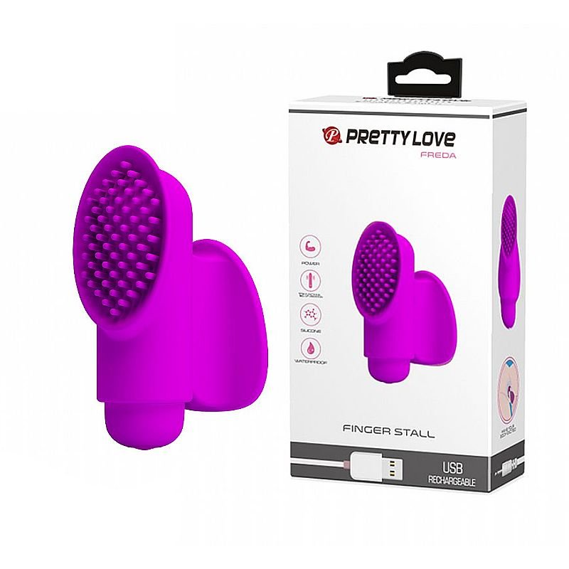 Dedeira Estimulador de Clitóris Recarregável - Freda - Pretty Love