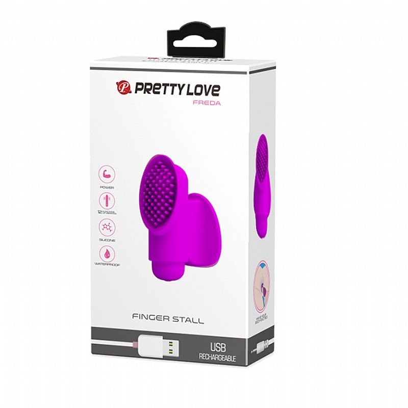 Dedeira Estimulador de Clitóris Recarregável - Freda - Pretty Love