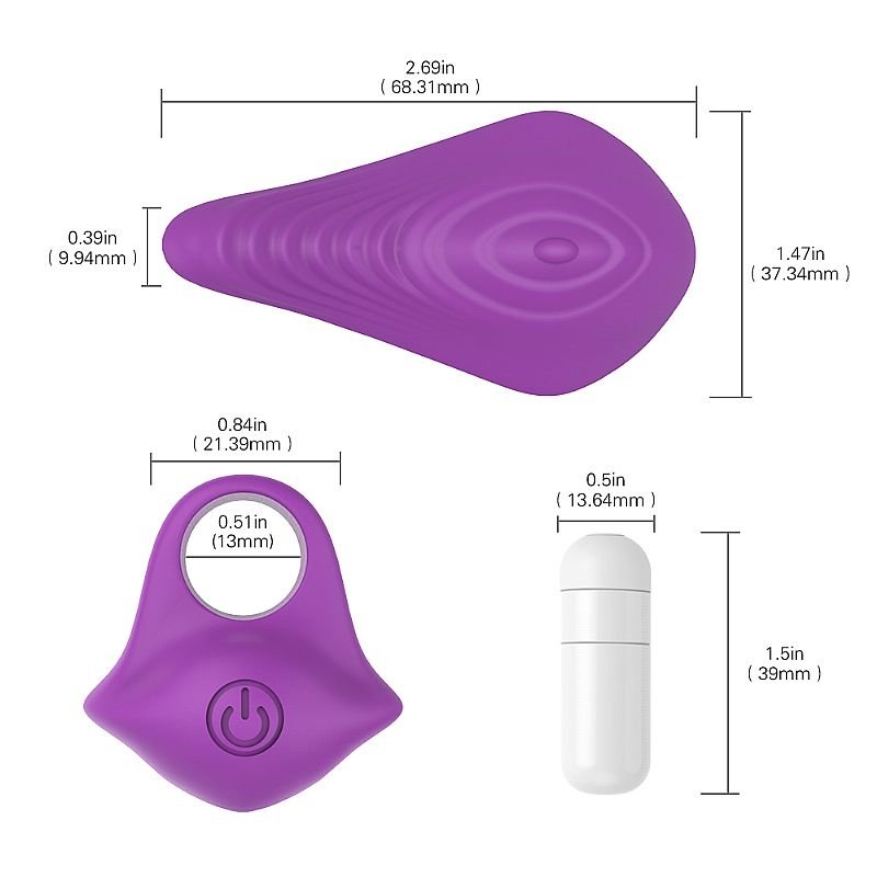 Dedeira - Finger - S-Hande - Roxo