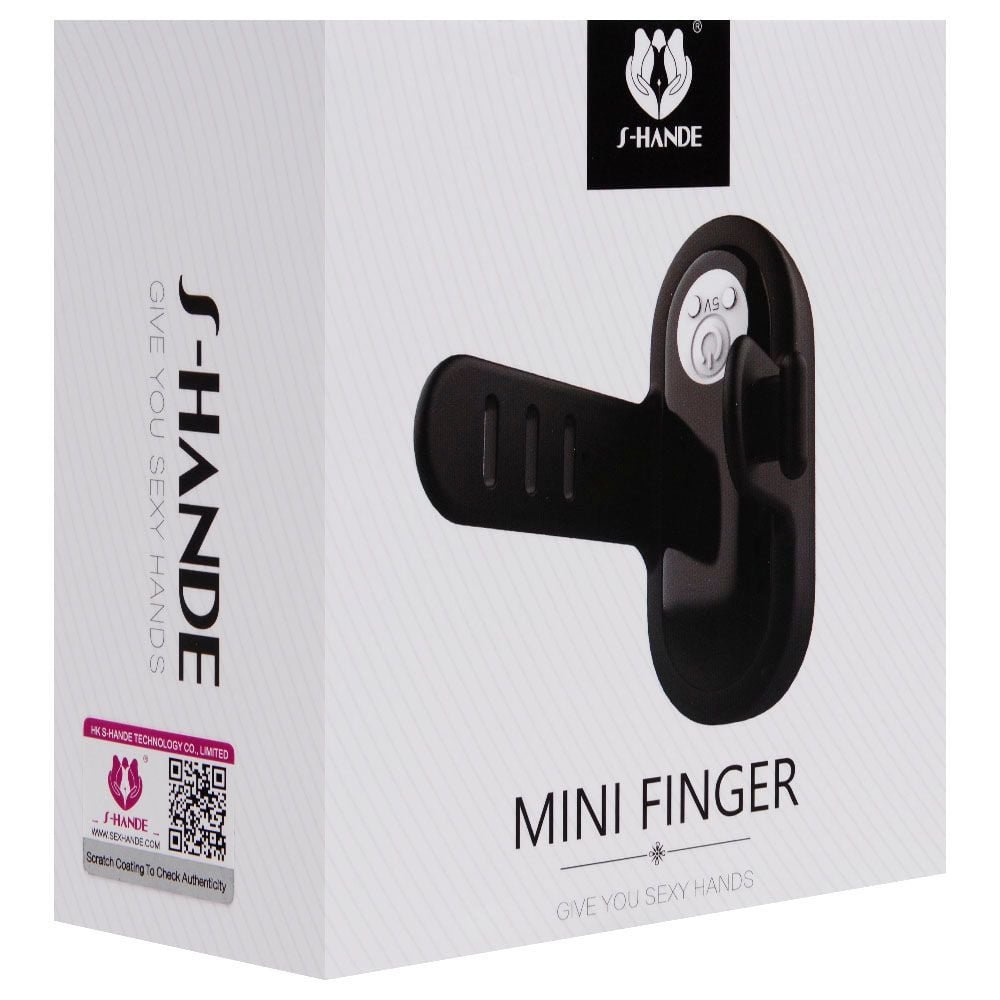 Dedeira Mini Finger S-hande 9 Vibrações Sexy Import