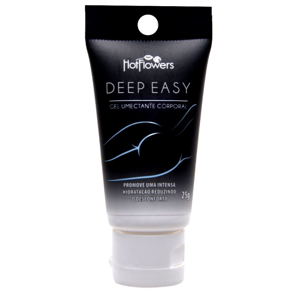 Deep Easy Anestésico Bisnaga Preta 25g Hot Flowers
