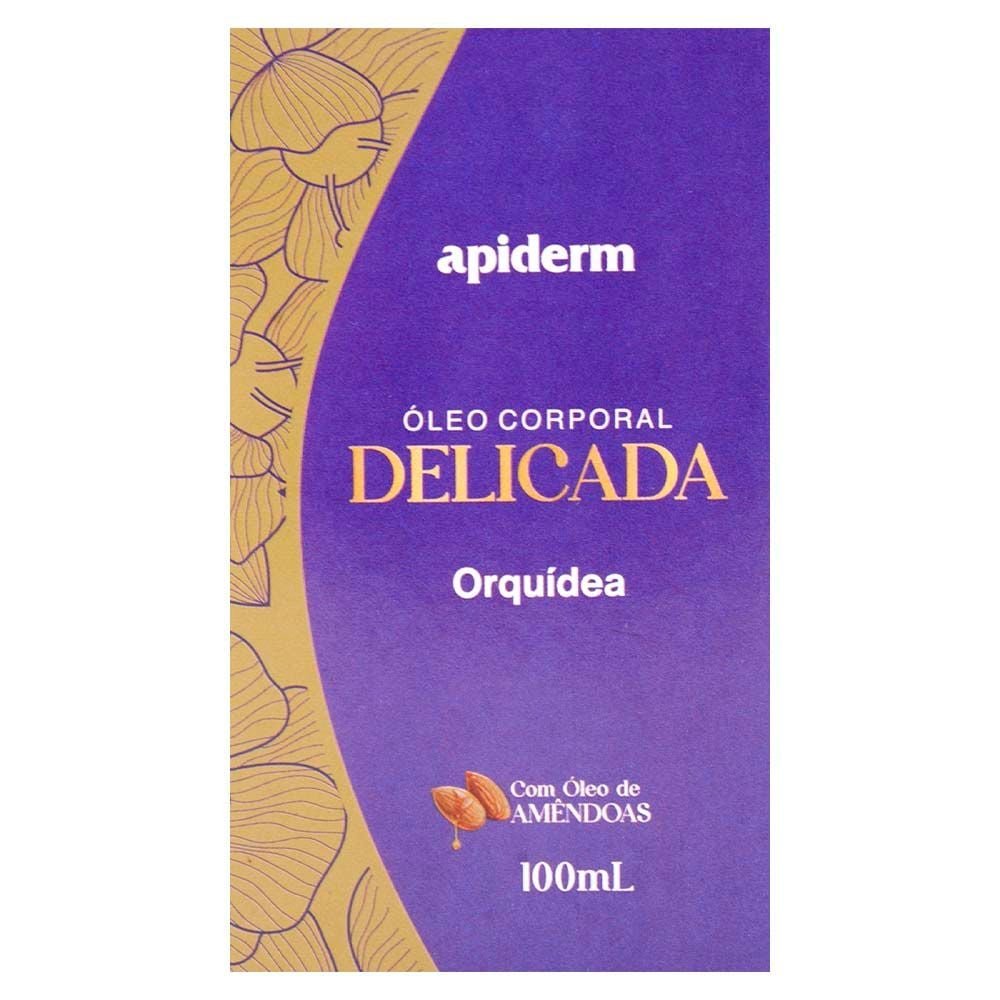 Delicada óleo Corporal Orquídea 100ml Apinil