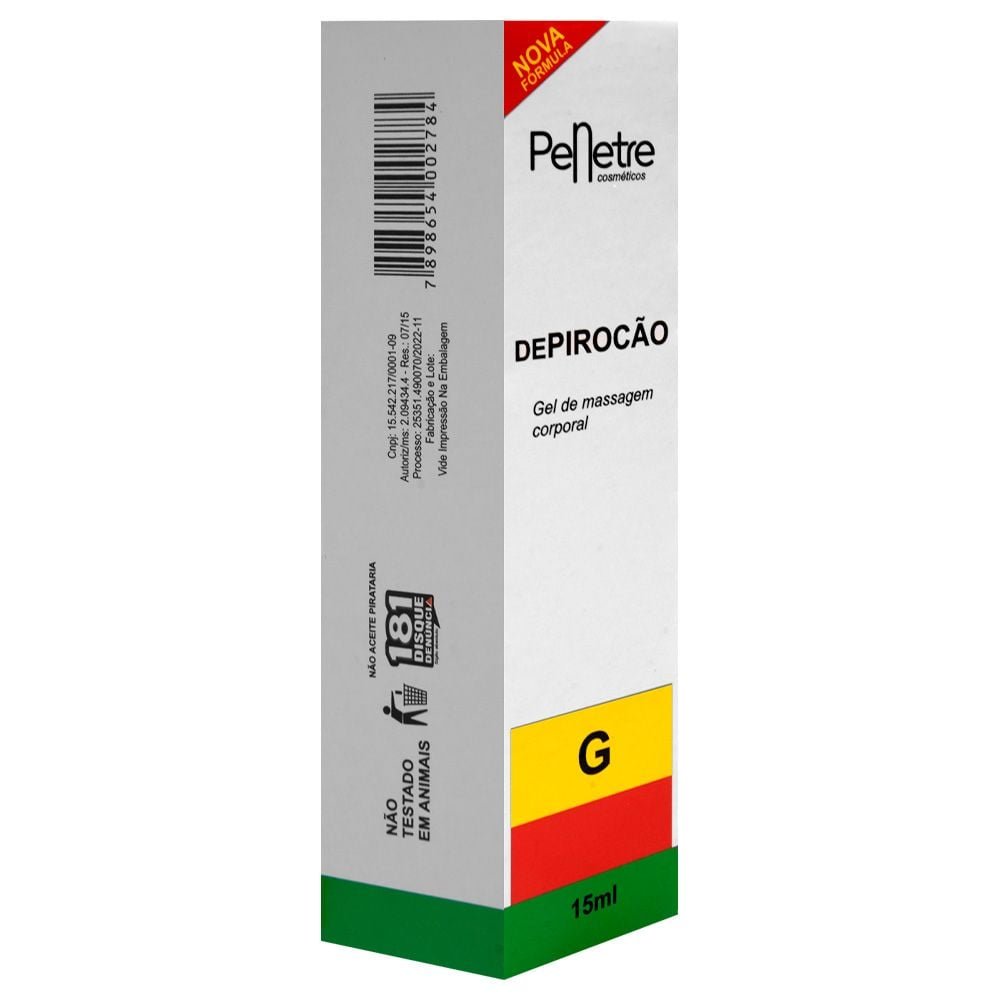 Depirocão Gel Prolonga Ereção 15ml Penetre
