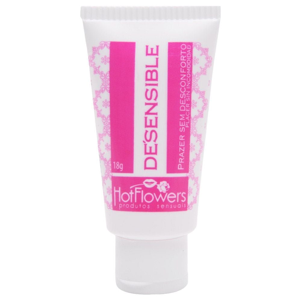 Desensible Gel Facilitador Anal 18g Hot Flowers