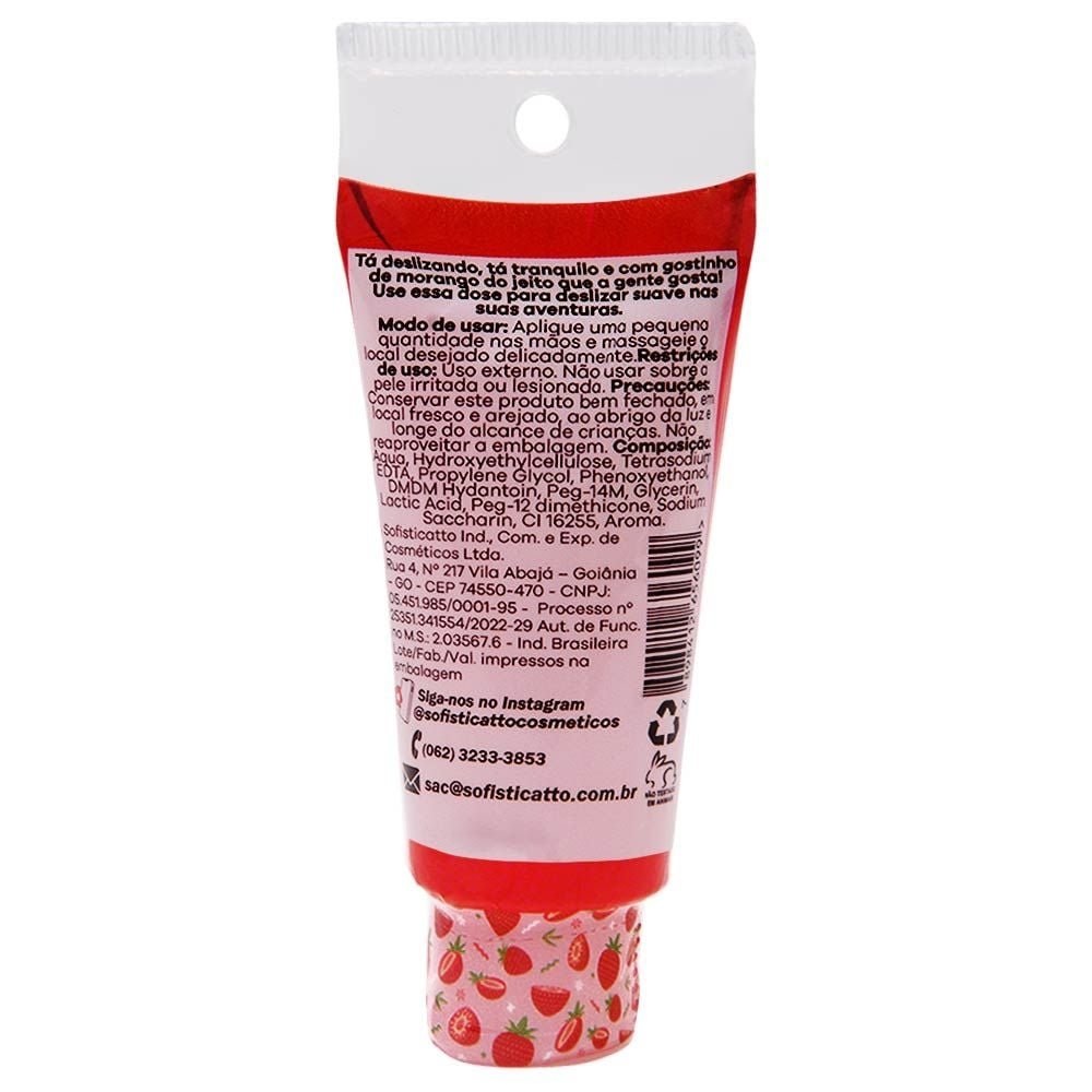 Desliza Que Eu Gosto Gel Corporal 15g Sofisticatto