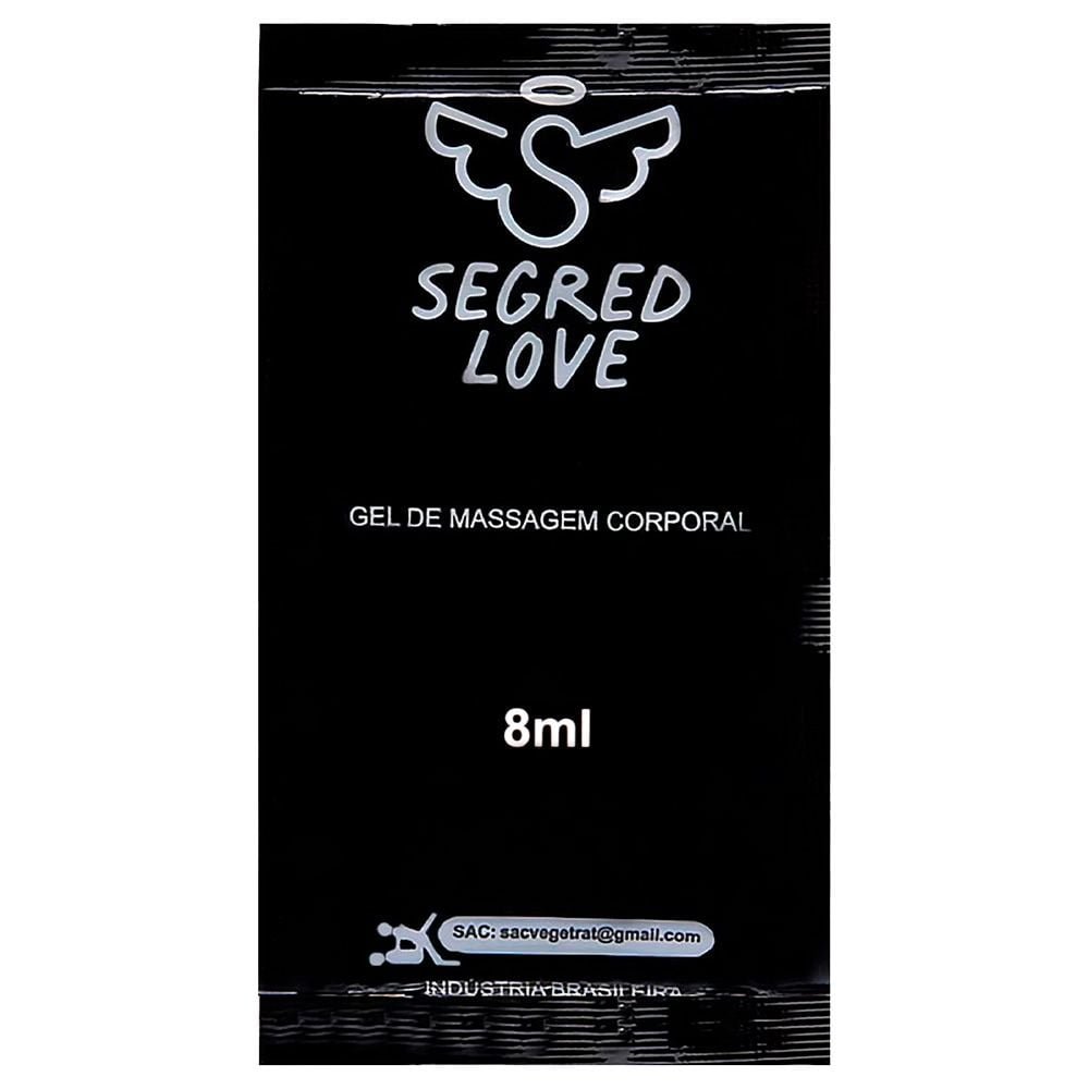 Deslize Gel Beijável Ice Sachê 8ml Segred Love