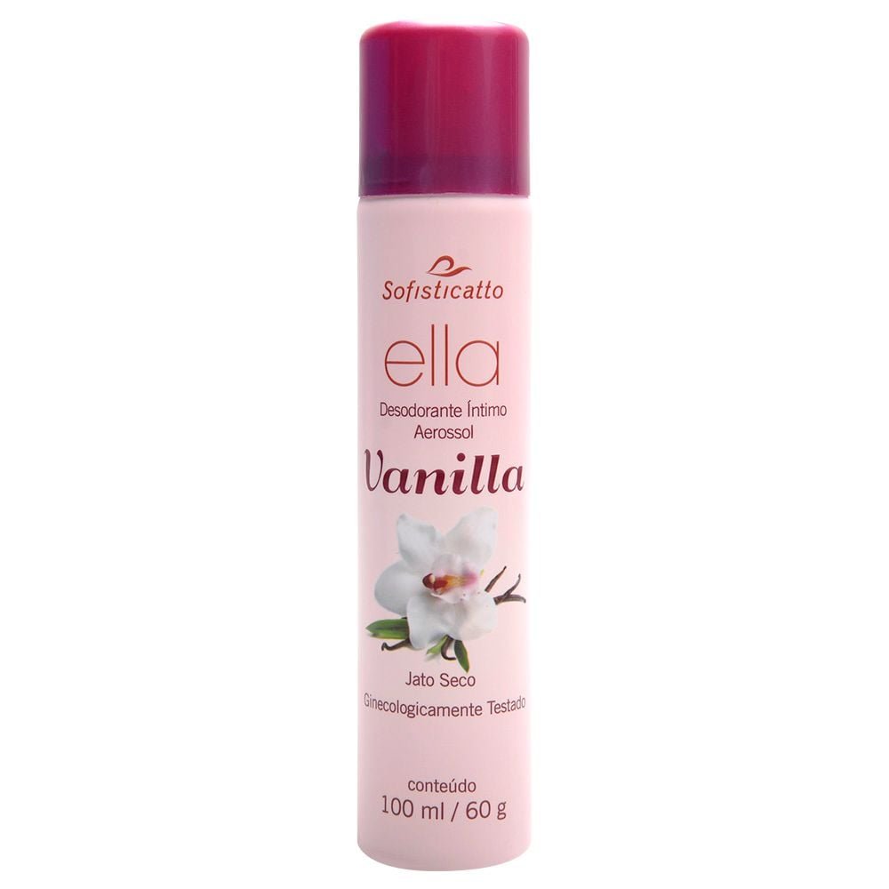 Desodorante íntimo Aerossol Aromático 100ml Sofisticatto