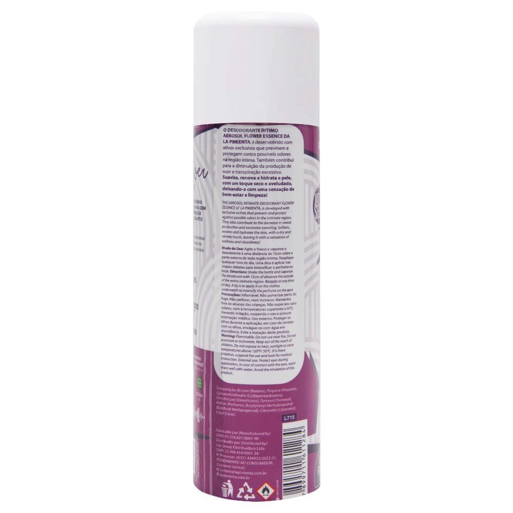 Desodorante íntimo Essence 166ml La Pimienta