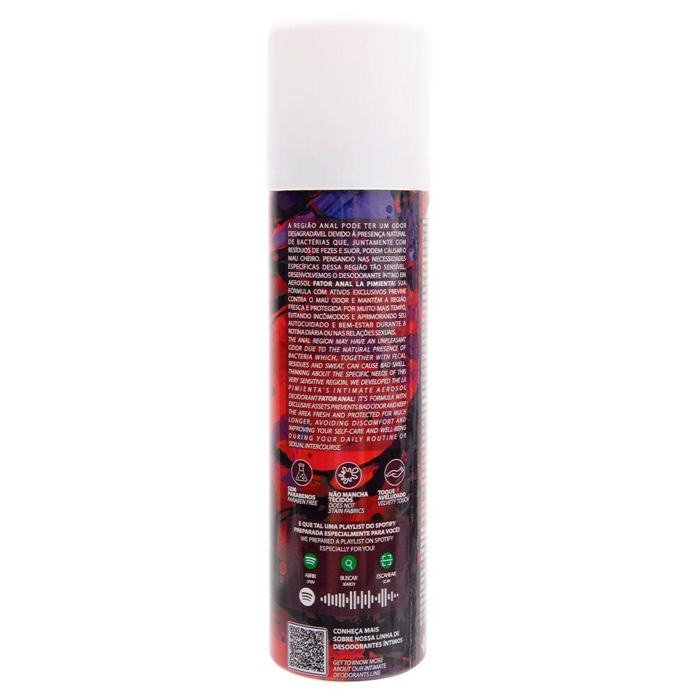 Desodorante íntimo Fator Anal 166ml La Pimienta