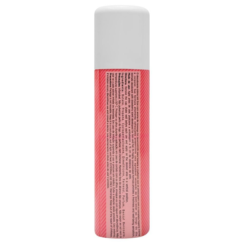 Desodorante íntimo Morango Eros 166ml Intt