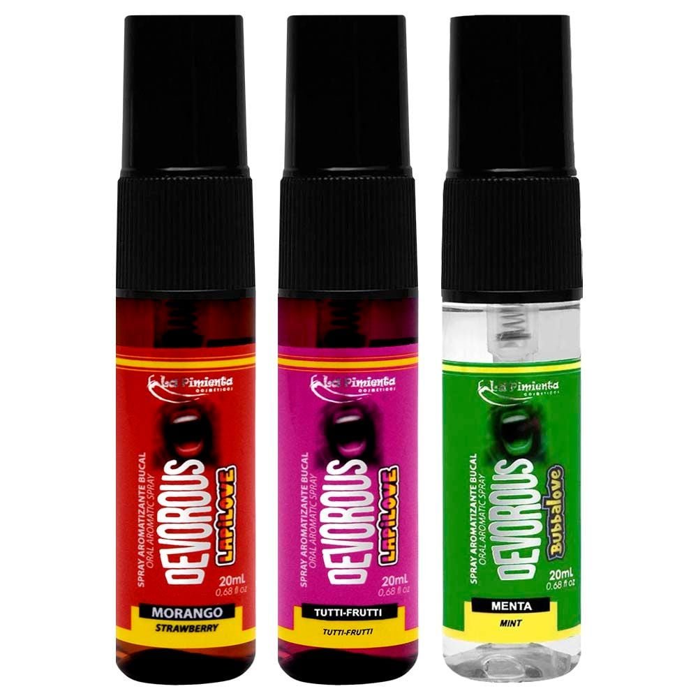 Devorous Bubbalove Spray Sexo Oral 20ml La Pimienta