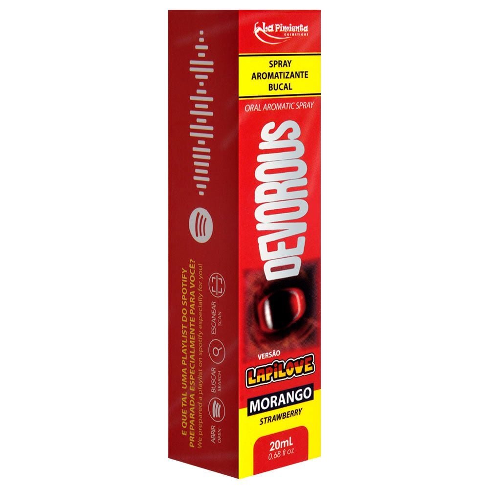 Devorous Bubbalove Spray Sexo Oral 20ml La Pimienta