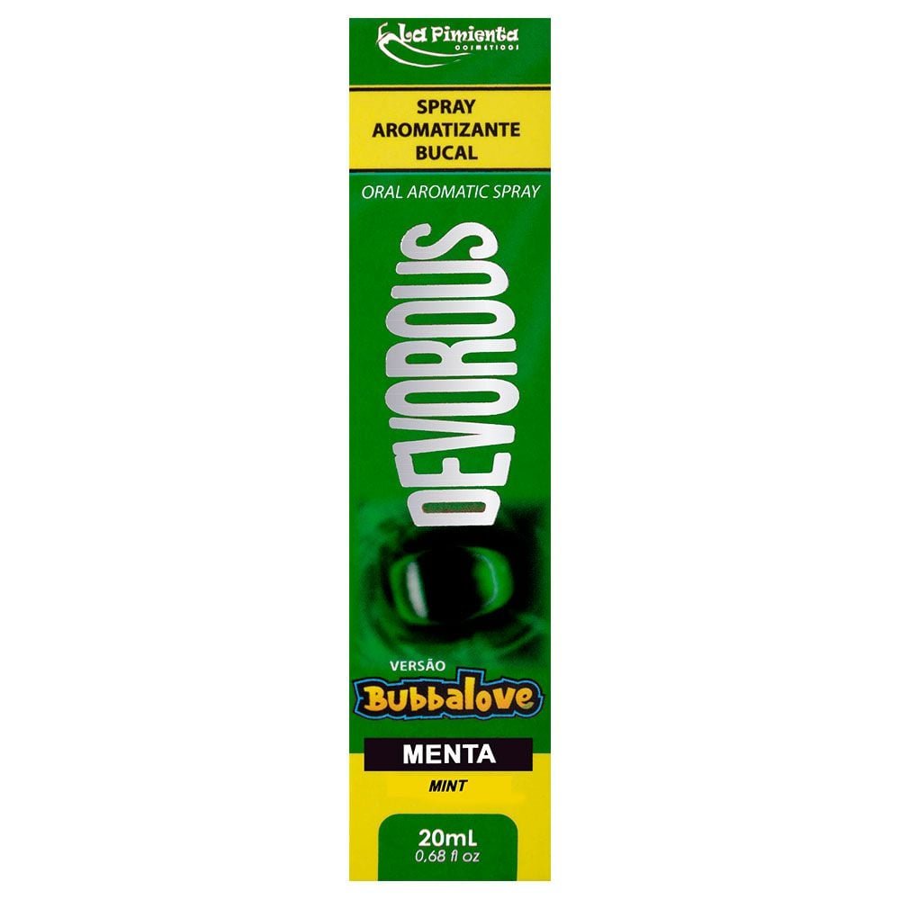 Devorous Bubbalove Spray Sexo Oral 20ml La Pimienta