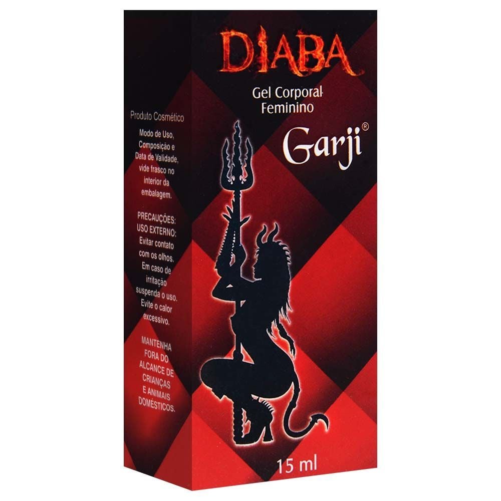 Diaba Excitante Feminino Bisnaga 15ml Garji
