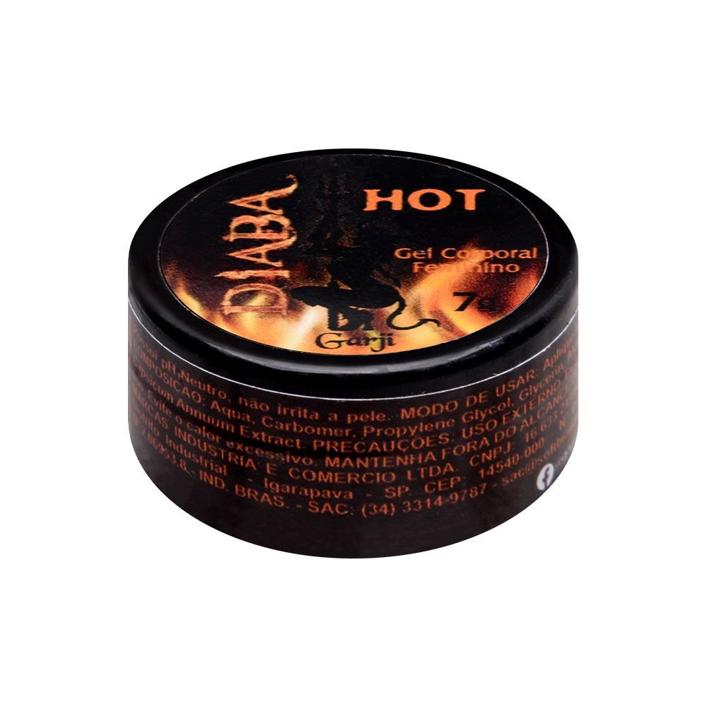 Diaba Hot Excitante Feminino Pote 7g Garji