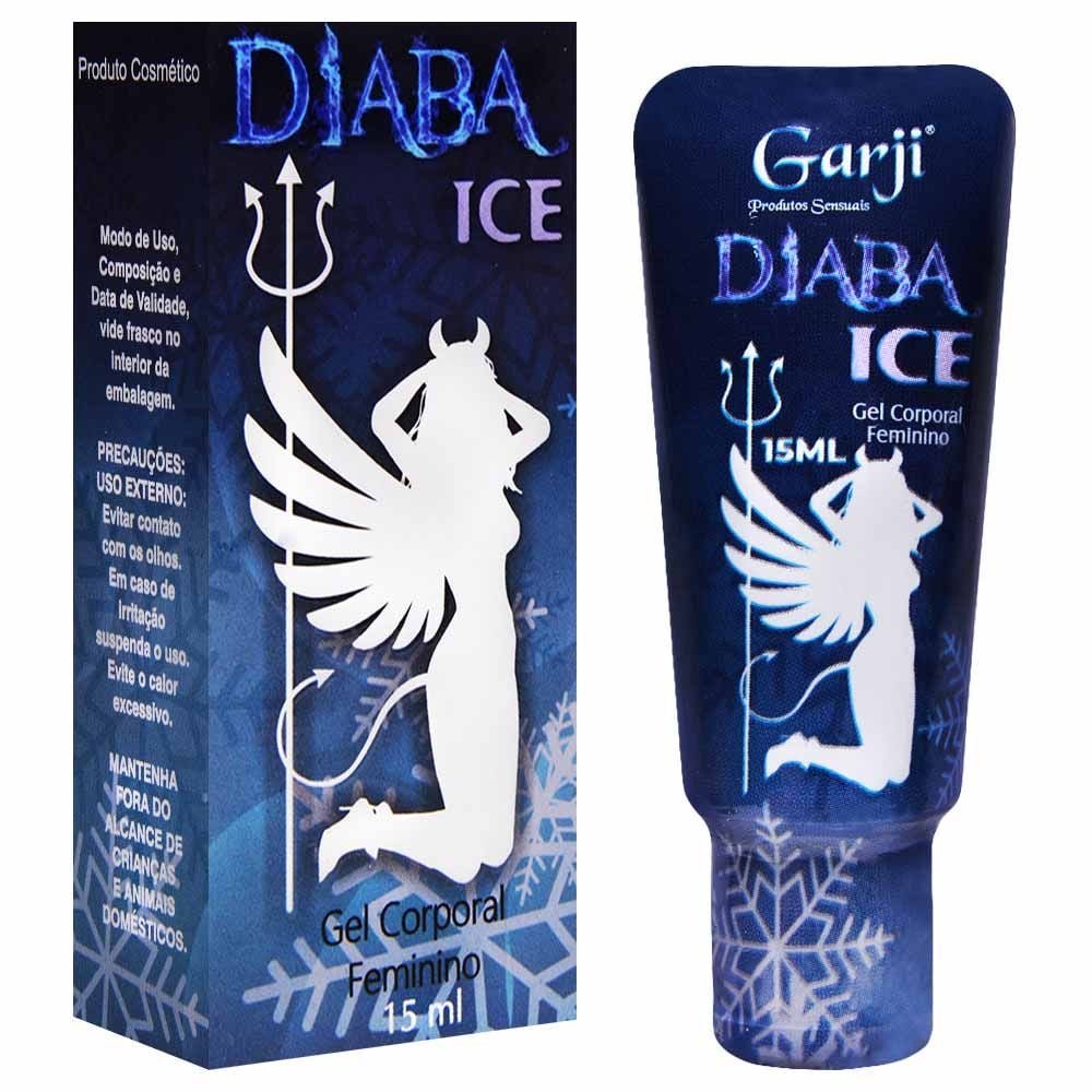 Diaba Ice Excitante Feminino Bisnaga 15ml Garji