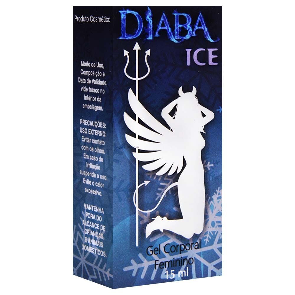 Diaba Ice Excitante Feminino Bisnaga 15ml Garji