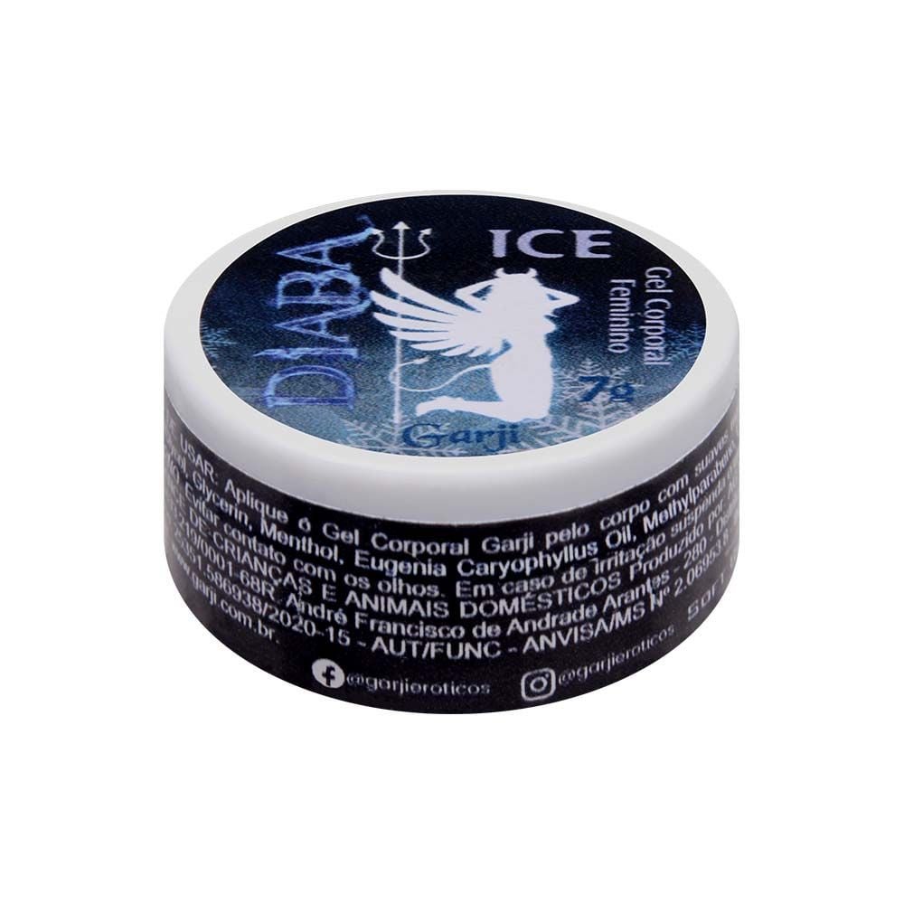 Diaba Ice Excitante Feminino Pote 7g Garji