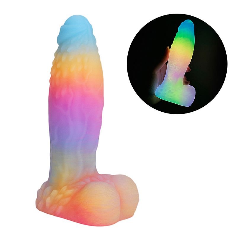 Dildo Alien Fluorescente - 14,8 x 4,0