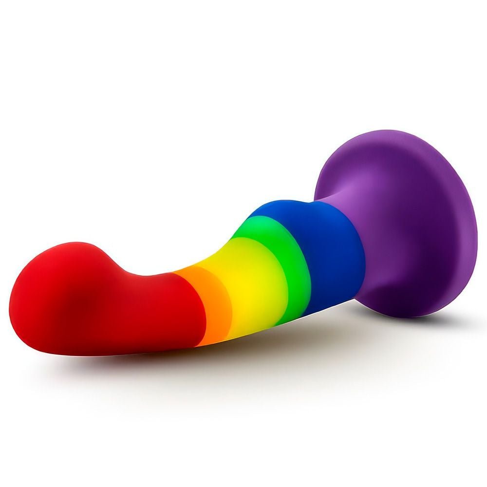 Dildo Arco-íris Com Ventosa 15,2 Cm Pride P1 Sexy Import