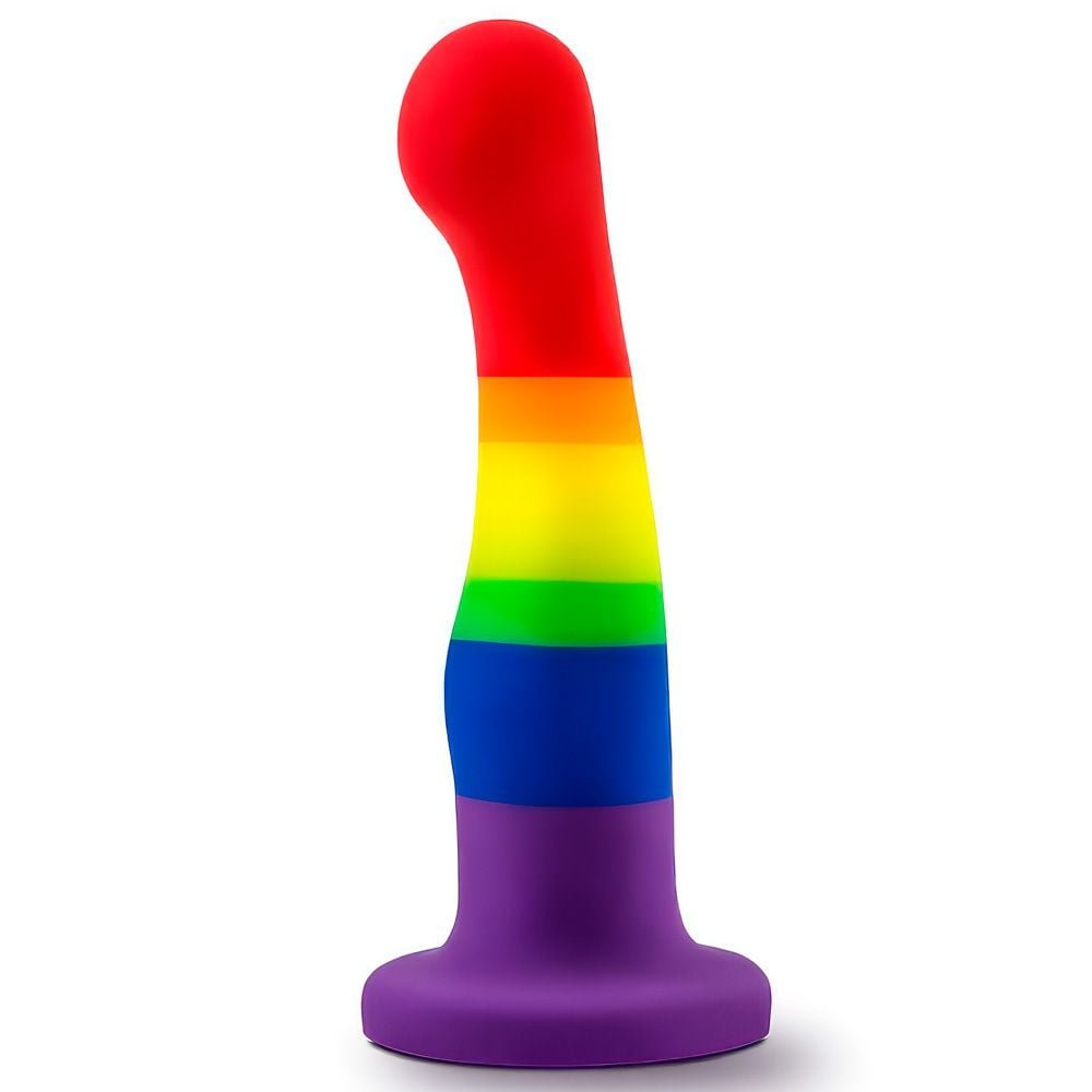 Dildo Arco-íris Com Ventosa 15,2 Cm Pride P1 Sexy Import