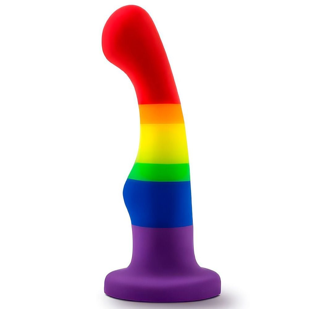 Dildo Arco-íris Com Ventosa 15,2 Cm Pride P1 Sexy Import