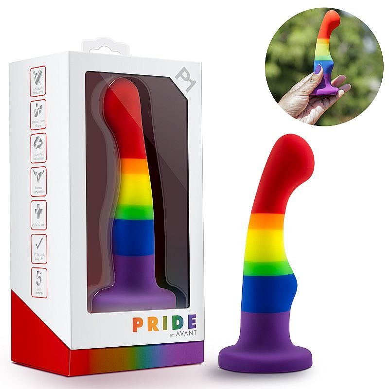 Dildo com Ventosa - 15,2x3,8 - Pride P1 - Blush
